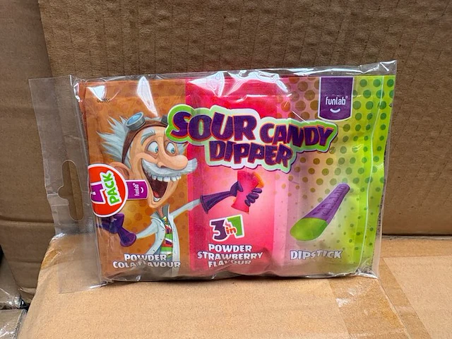 Ca. 864x sour candy dipper - 4 pack - afbeelding 1 van  2
