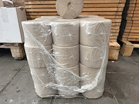 Ca. 864x toiletpapier coreless 1 laags recycled tissue 1400 vel - afbeelding 4 van  5