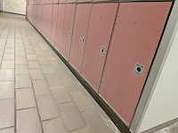 Ca. 8,65 meter dubbelzijdige lockerkast module — 162x locker safe-o-mat - afbeelding 5 van  16