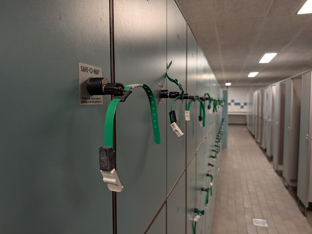 Ca. 8,65 meter lockerkast wandmodule — 81x locker safe-o-mat - afbeelding 6 van  11