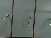 Ca. 8,65 meter lockerkast wandmodule — 81x locker safe-o-mat - afbeelding 7 van  11
