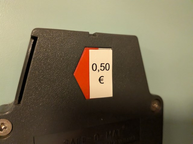Ca. 8,65 meter lockerkast wandmodule — 81x locker safe-o-mat - afbeelding 11 van  11