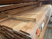 Ca. 86x douglas wisselsponning, 18x190mm, lengte 500cm - afbeelding 1 van  3