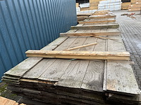 Ca. 86x douglas wisselsponning/halfhoutsrabat, 18x190mm, lengte 400cm - afbeelding 1 van  3