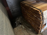 Ca. 86x guyana ipé planken geschaafd country grade, 21x90mm, lengte 13/395cm, 73/430cm - afbeelding 3 van  3