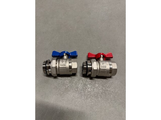 Ca. 86x kogelkraan, 1011.19802.100, rood en blauw - afbeelding 1 van  6