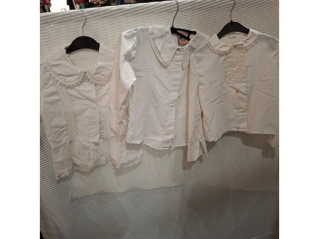 Ca. 86x witte blouses - afbeelding 5 van  8