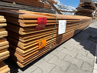 Ca. 87x douglas veer en groef, 18x185mm, lengte 500cm - afbeelding 2 van  3