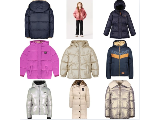 Ca. 87x kinderjassen, skibroeken en truien, icepeak, nameit, like flo, maat 92 t/m l - afbeelding 8 van  9