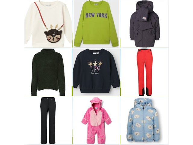 Ca. 87x kinderjassen, skibroeken en truien, icepeak, nameit, like flo, maat 92 t/m l - afbeelding 9 van  9