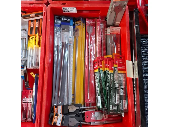 Ca. 88x diverse speedboren o.a. bosch, metabo, labor - afbeelding 1 van  9