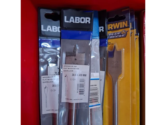 Ca. 88x diverse speedboren o.a. bosch, metabo, labor - afbeelding 2 van  9