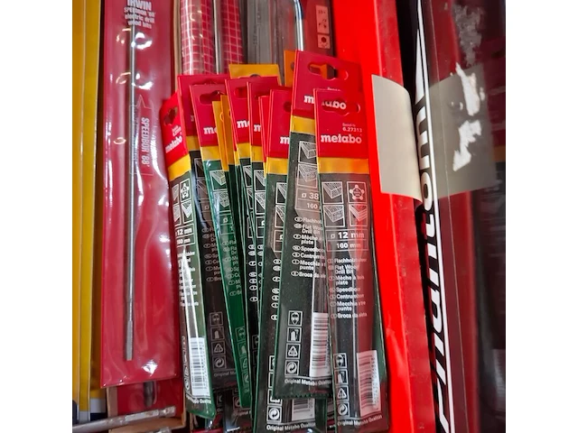Ca. 88x diverse speedboren o.a. bosch, metabo, labor - afbeelding 6 van  9