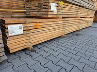 Ca. 88x douglas planken fijnbezaagd, 22x200mm, lengte 500cm - afbeelding 4 van  4