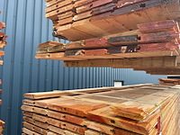 Ca. 88x douglas wisselsponning/halfhoutsrabat, 18x190mm, lengte 500cm - afbeelding 1 van  3