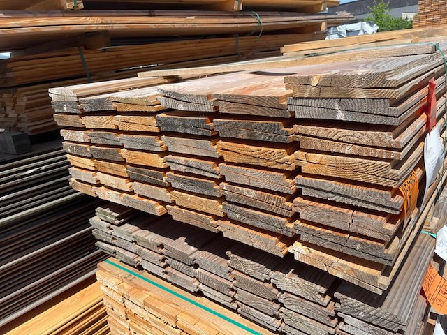 Ca. 88x douglas zweeds rabat, 26x190mm, lengte 300cm - afbeelding 3 van  3