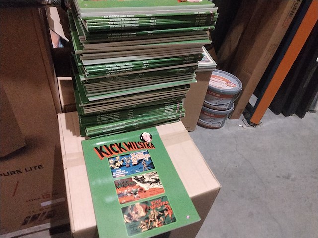 Ca. 88x nostalgisch. stripboek kick wilstra - afbeelding 1 van  6