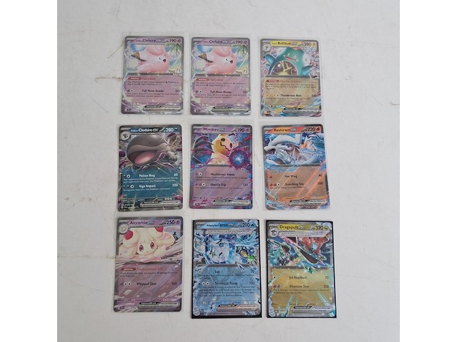 Ca. 88x zeldzame pokémon kaart, ex's & v's - afbeelding 4 van  25