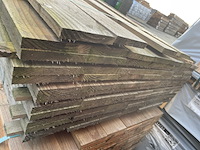 Ca. 89x douglas planken fijnbezaagd, 22x150mm, lengte 300cm - afbeelding 3 van  3