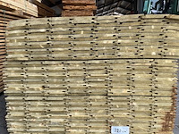 Ca. 89x vuren channelsiding geïmpregneerd, 18x145mm, lengte 300cm - afbeelding 3 van  4