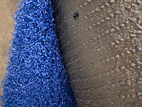 Ca. 8m2 kunstgras, 10 mm hoog, blauw - afbeelding 1 van  2