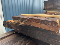 Ca. 8x divers hardhout, 40x145mm, lengte 200cm - afbeelding 3 van  3