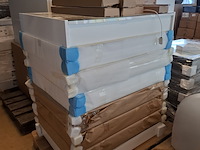 Ca. 8x spiegelkast glans wit - afbeelding 1 van  8