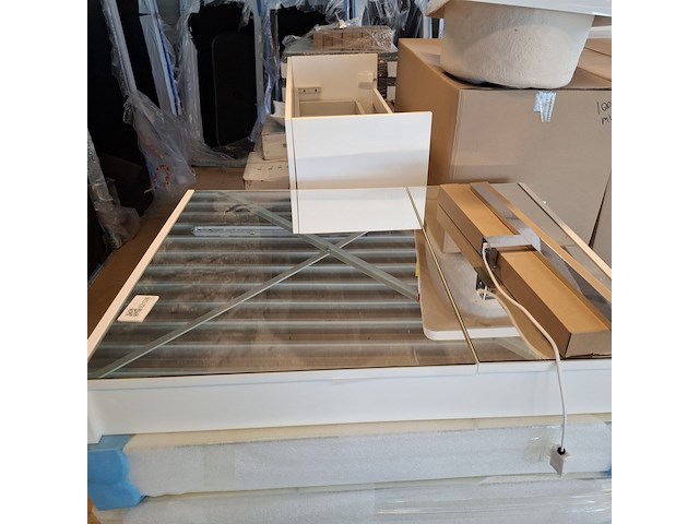 Ca. 8x spiegelkast glans wit - afbeelding 3 van  8