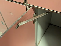 Ca. 9 meter dubbelzijdige lockerkast-module — 168x locker safe-o-mat - afbeelding 7 van  15
