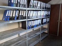 Ca. 9 meter metalen stelling - afbeelding 2 van  7