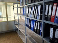 Ca. 9 meter metalen stelling - afbeelding 3 van  7