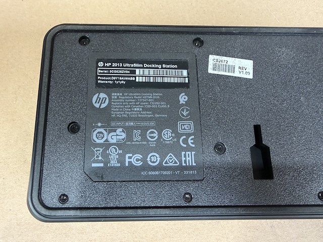 Ca. 90x docking station, hp, ultraslim hsttn-ix10 - afbeelding 4 van  8