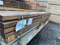 Ca. 90x douglas regels fijnbezaagd, 50x75mm, lengte 400cm - afbeelding 2 van  3