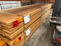 Ca. 90x douglas veer en groef, 18x185mm, lengte 400cm - afbeelding 2 van  3