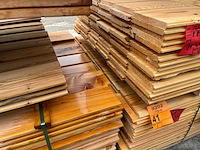 Ca. 90x douglas veer en groef, 18x185mm, lengte 400cm - afbeelding 3 van  3