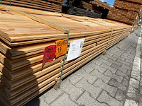 Ca. 90x douglas zweeds rabat, 21x190mm, lengte 500cm - afbeelding 2 van  3
