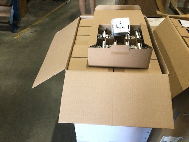 Ca. 90x inbouw stopcontacten kopp, hk07, wit - afbeelding 2 van  4
