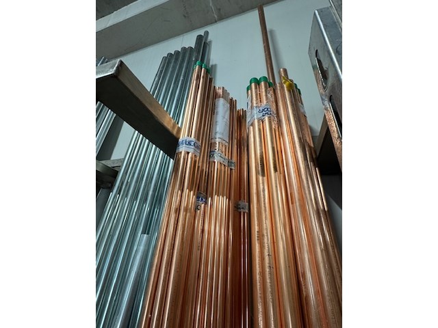 Ca. 90x koperen buis - afbeelding 2 van  2