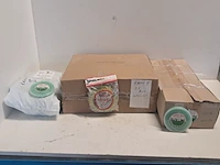 Ca. 90x rol trimmerdraad & 35x rol waslijn met stalen kern, steelex