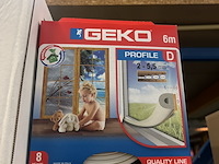 Ca. 90x tochtstrip d-profiel geko