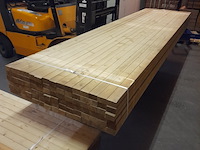 Ca. 90x vuren balk geschaafd, 4,5 x 7 x 420 cm - afbeelding 1 van  6