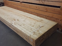 Ca. 90x vuren balk geschaafd, 4,5 x 7 x 420 cm - afbeelding 1 van  5