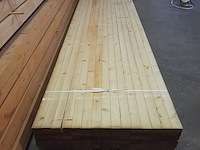 Ca. 90x vuren balk geschaafd, 4,5 x 7 x 420 cm - afbeelding 5 van  5