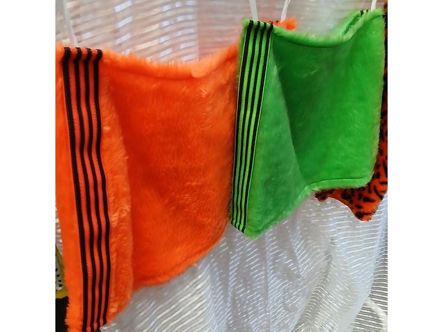 Ca. 91x carnaval feestkleding neon - afbeelding 4 van  6