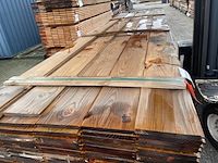 Ca. 91x douglas veer en groef, 18x190mm, lengte 400cm - afbeelding 1 van  3
