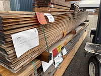 Ca. 91x douglas veer en groef, 18x190mm, lengte 400cm - afbeelding 2 van  3