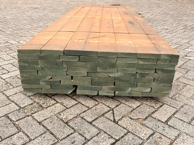 Ca. 927x amerikaans kersen planken fijnbezaagd, 33mm dik, diverse breedtes, lengte 305cm - afbeelding 3 van  3