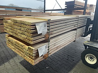 Ca. 92x douglas design- triple- deens profiel, 22x142mm, lengte 500cm - afbeelding 4 van  4