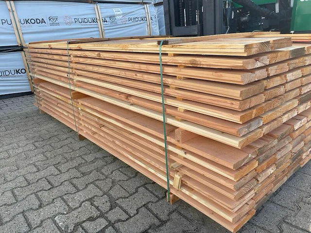 Ca. 92x douglas zweeds rabat, 26x190mm, lengte 300cm - afbeelding 3 van  3
