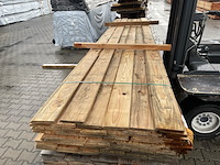 Ca. 93x douglas veer en groef, 18x145mm, lengte 400cm - afbeelding 1 van  3